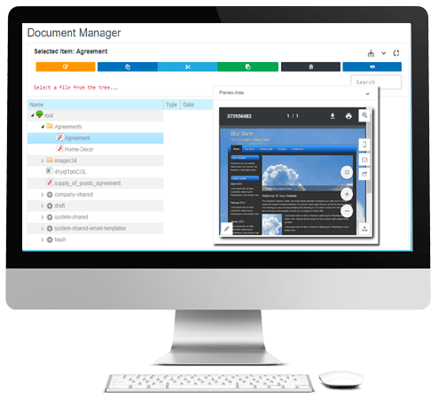 Secure Document TREE with E-Signature